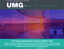 Tablet Screenshot of metal-glass.com